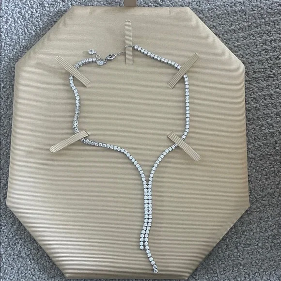 Swarovski Matrix Y necklace